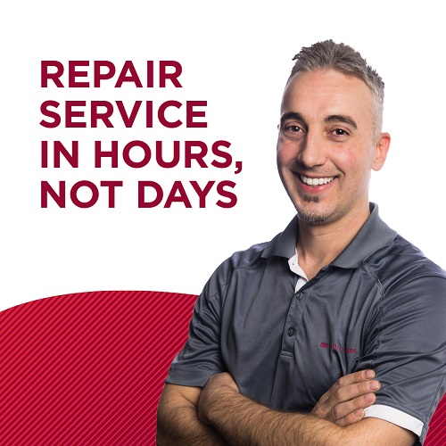 Repair Service in Hours Not Days_Instagram 1080x1080